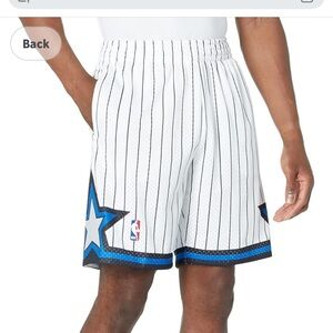 Hardwood classics Mitchell&Ness swingman collection White and Blue Men’s Shorts